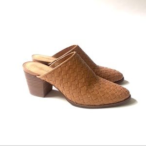 MADEWELL Harper Mule Woven Leather